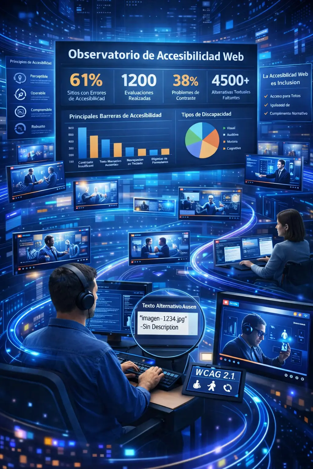 Representación de un observatorio de accesibilidad web